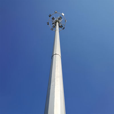 Comunicazione 20 30 40 M Autoportante antenna mastro 4G 5G Wifi Monopole Torre di telecomunicazione
