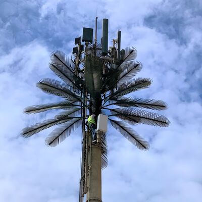 Torre Bionica Albero struttura artificiale acciaio design velocità del vento fino a 250 km/h con opzioni di acciaio dolce e altoresistenziale