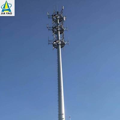Torre per antenna a onda millimetrica 5G monopolare da 12 32M ad alto guadagno per copertura rurale a lungo raggio