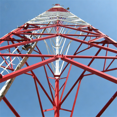 38 52 58M pre assemblato 3 tempi di consegna brevi della torre d'acciaio ad angolo con le gambe per la rete locale mineraria