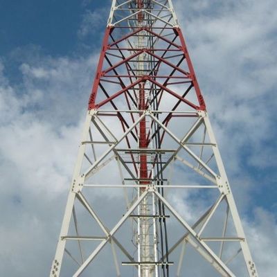 Torre radiofonica auto-supportabile galvanizzata a scarico caldo 5 km Wifi telefono cellulare satellitare torre radio a microonde