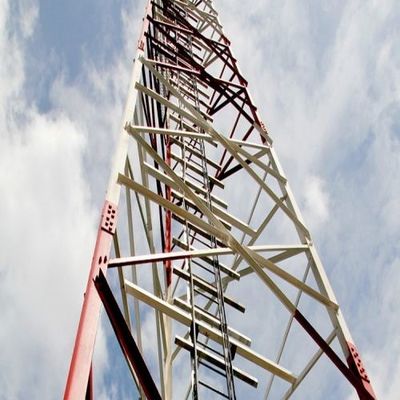 5 km 10 km 20 km Wifi Trasmettitore e ricevitore angolare torre in acciaio reticolato supporto wireless microonde