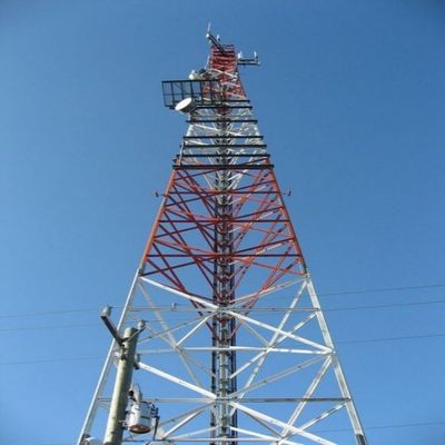 Struttura del telaio Scala a bullone 4 gambe Torre reticolare 5-200M Altezza