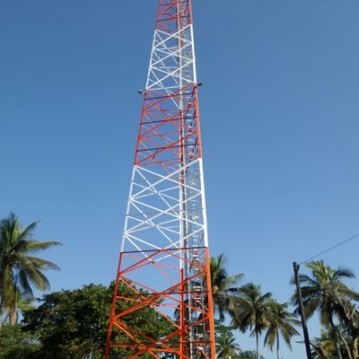 30M 40M 50M 3 Leg Self-Supporting Tower Telecomunicazione ISP Internet Service Provider 4G 5G Torri