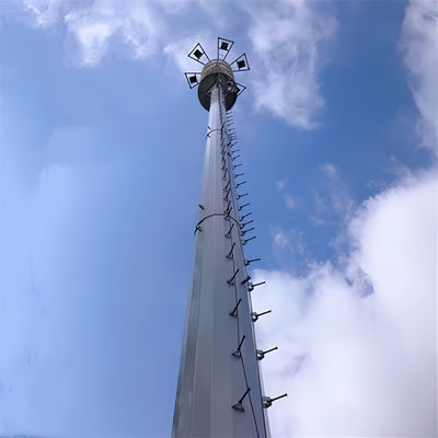 Iso 1461 15 20 30 40 50 M Metri 4G 5G Stand Cell Signal Pole Scala di arrampicata