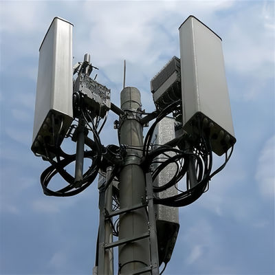 Comunicazione 20 30 40 M Autoportante antenna mastro 4G 5G Wifi Monopole Torre di telecomunicazione