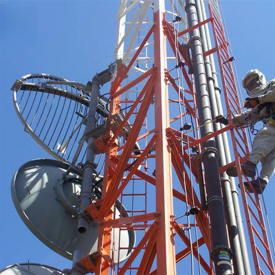 Torre a tre zampe di acciaio angolare