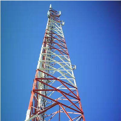 45 60 gradi angolo Telecom antenna torre 3 gamba 4 zampe angolare auto-supporto reticola torre