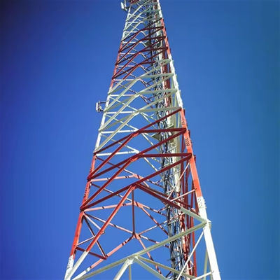 28-50M Antenna 3 gambe in acciaio galvanizzato torre reticolare tubo di telecomunicazione angolare torre di comunicazione mobile