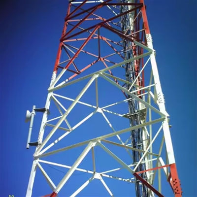 Torri autoportanti in vendita calda immersione galvanizzato ricevitore TV digitale cellulare radio 3 gambe torre di progettazione
