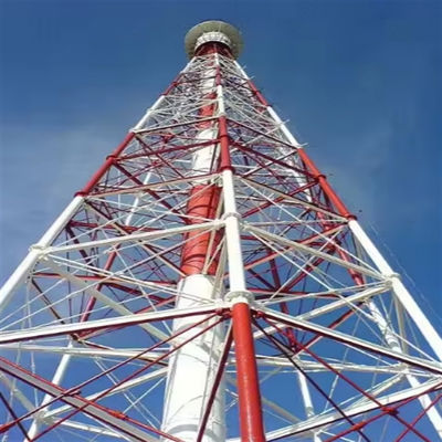 Torri autoportanti in vendita calda immersione galvanizzato ricevitore TV digitale cellulare radio 3 gambe torre di progettazione
