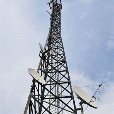 Q255B Q355B Q420B Progettazione Torre angolare in acciaio a 3 zampe Torre di telecomunicazioni