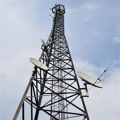 3 gambe 60 gradi Telecom triangolare torre reticolare auto-supportazione comunicazione angolo torre in acciaio