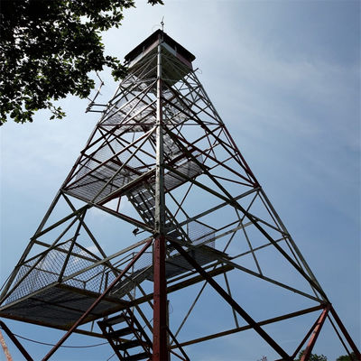 Protezione da fulmini in acciaio galvanizzato Torre di Guardia Forestale Torre di Guardia 15 - 50 m