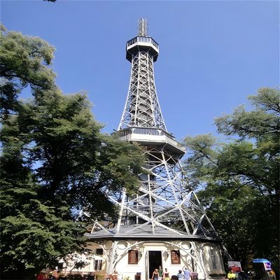 Torre di addestramento della stazione antincendio prefabbricata Torre di guardia Struttura di tubi in acciaio galvanizzato