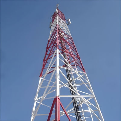 Segnale GSM autonomo Microonde Antenna wireless Isp Internet 3g 4g Wifi Telecom Bts Stazione cellulare torre di mastro