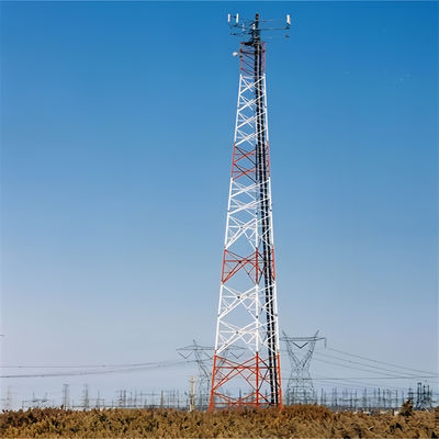 Torre a tre zampe di acciaio galvanizzato autoappoggiante 5-100M