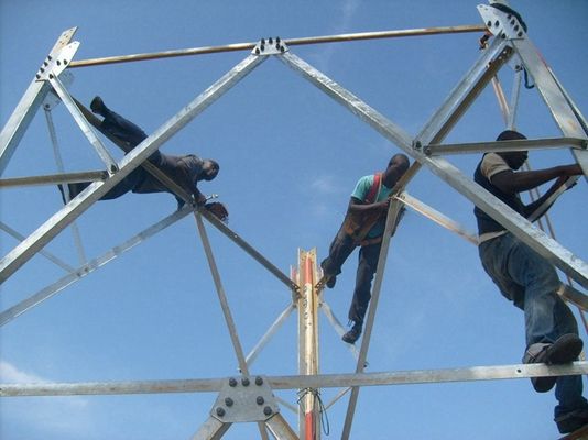 25m 30m 35m 45m 60m RDS Torri di comunicazione in acciaio angolare SST galvanizzato