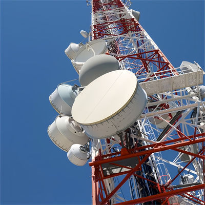 Torre di antenna autosufficiente 4 gambe Torre galvanizzata 20m - 55m 60m