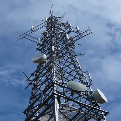 5-200M Acciaio ad angolo galvanizzato Acciaio torre a reticolo produttori Torre a reticolo Telecom