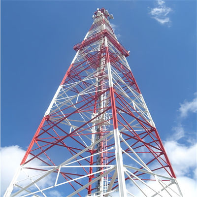 Torre a quattro zampe Torre di comunicazione a microonde