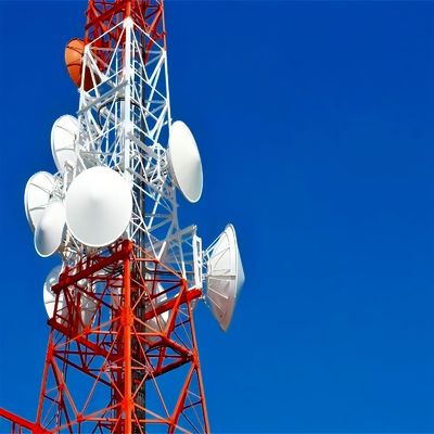 50 60 70 80 90 100 metri angolo antenna in acciaio torre di telecomunicazioni galvanizzata