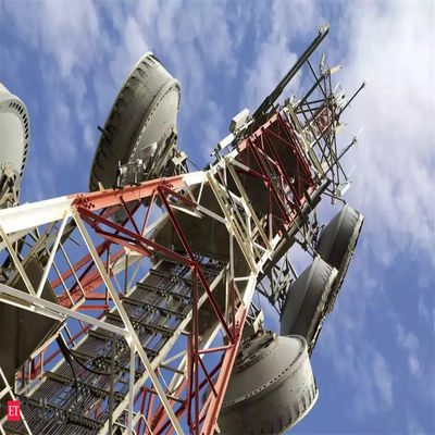 Rete 5G Wifi Antenna Stazione base Antenna autonoma Torre a 4 gambe Torre televisiva esterna cellulare