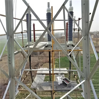 Autonomico In acciaio a reticolo Radio a microonde Wifi Telecomunicazione 4 gambe angolo torre cellulare e reticolo mastro in vendita