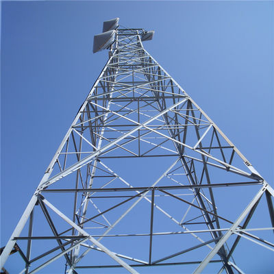 60m 4 Leg Galvanizzato Antenna autonoma Torre Angolo di trasmissione Radio a microonde Torre di comunicazione più alta