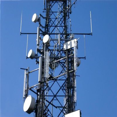 60m 4 Leg Galvanizzato Antenna autonoma Torre Angolo di trasmissione Radio a microonde Torre di comunicazione più alta
