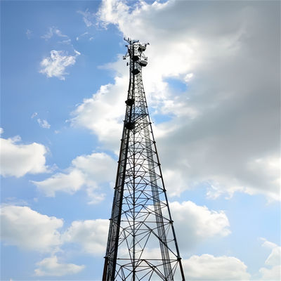 Galvanizzata a caldo torre a tre zampe torre di telecomunicazioni