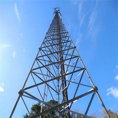 Galvanizzata a caldo torre a tre zampe torre di telecomunicazioni