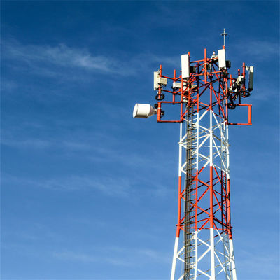 15M 20M 30M 45M 50M 3/4 gambe Comunicazioni tubolari Antenna Mastello Torre angolare in acciaio