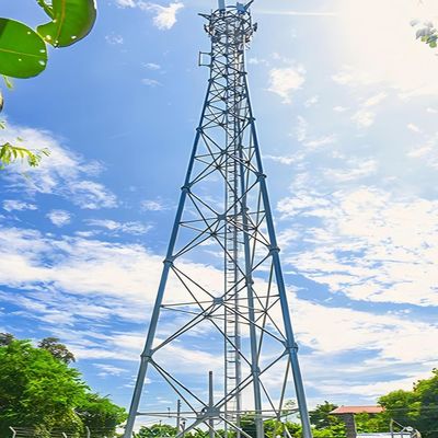 20m 25m - 60m 65m Torre a tre zampe Tubo Telecom Tubo Steel Tower