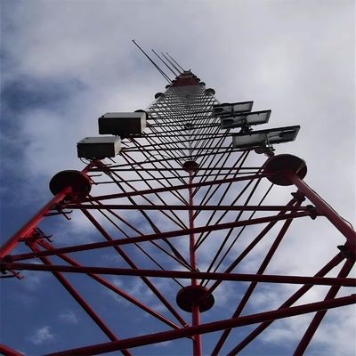 Prezzo del produttore 2g 3g 4g 5g Telecomunicazione wireless Gsm Signal Antenna 3/4 Legged Tubular Steel Tower