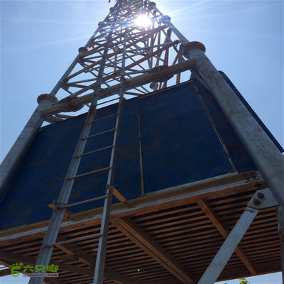 Q345 / Q235 Torre in acciaio tubolare a tre zampe / torri in acciaio reticolato ANSI/TIA-222-G-2005