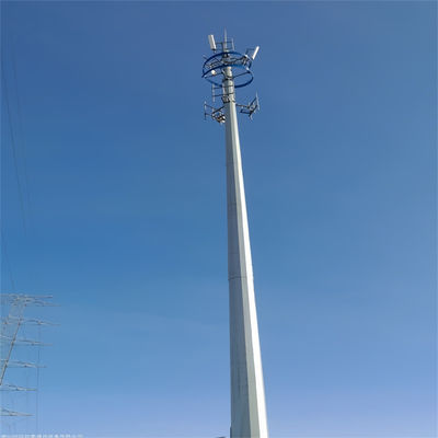 OEM Galvanizzato Bionic Monopole Telecom Tower con acciaio ad alta resistenza