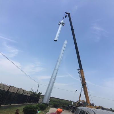 Compagnia di telecomunicazioni auto-supportabile di piccole dimensioni Antenna cellulare Pylon 5g Rete 20 piedi piattaforma tetto torre superiore