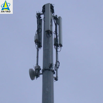 Torre di monopolio multifunzionale galvanizzata a caldo 5g Internet segnale di telefono cellulare comunicazione torre di acciaio