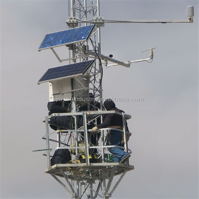 Wifi Bts Cellulare telefono filo di supporto di filo di galleggiamento torre 3 gambe tubolari o di acciaio barra