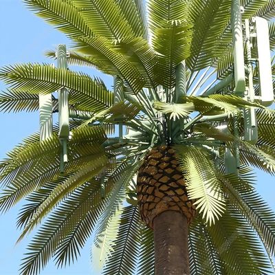 Torre di monopolio di telecomunicazione bionica galvanizzata / torri cellulari artificiali a albero