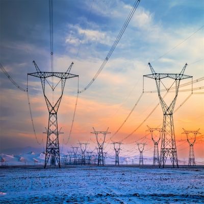 Torre della linea di trasmissione di energia ad alta tensione 10KV 33KV 66KV 110KV