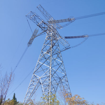 Torre della linea di trasmissione di energia ad alta tensione 10KV 33KV 66KV 110KV