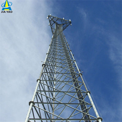 10 20 30 40 50 60M Torre di acciaio tubolare galvanizzato Segnale Wifi Bts Televisioni Torre di acciaio tubulare a 3 zampe
