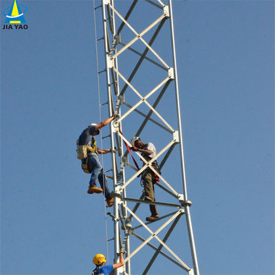 10 20 30 40 50 60M Torre di acciaio tubolare galvanizzato Segnale Wifi Bts Televisioni Torre di acciaio tubulare a 3 zampe