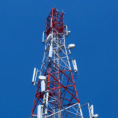 Torre a reticolo autoappoggiante di 30 m per la comunicazione Torre GSM in acciaio angolare