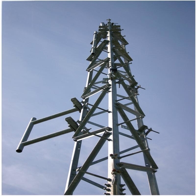 Mast Pylon Angular Iron 3 Legged Telecommunication Angle Steel Tower 20 30 40 45 50 55 60