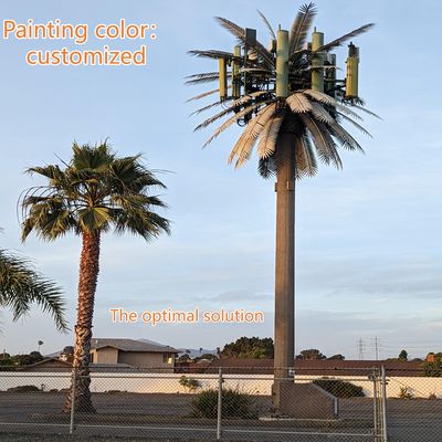 Torre di alberi bionica a energia solare Antenna multi-design su misura per la rete urbana di bordo