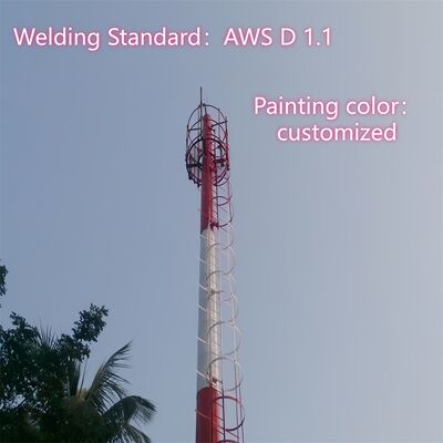 Ferro Wifi Telefono Cellulare Antenna Torre 25m 40m Altezza Rete Comunicazione mobile GSM