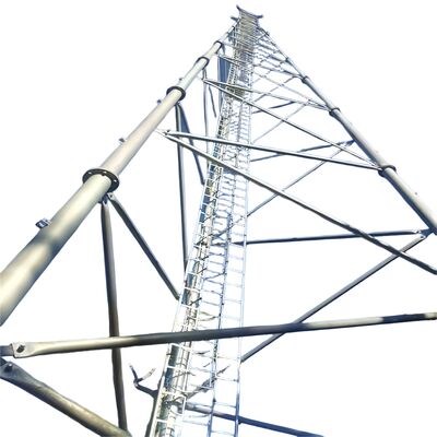 20 30 40M 3 Leg Tubulare di acciaio senza soluzione di continuità ISP Internet 5G Wifi Bts Telecommunication Tower